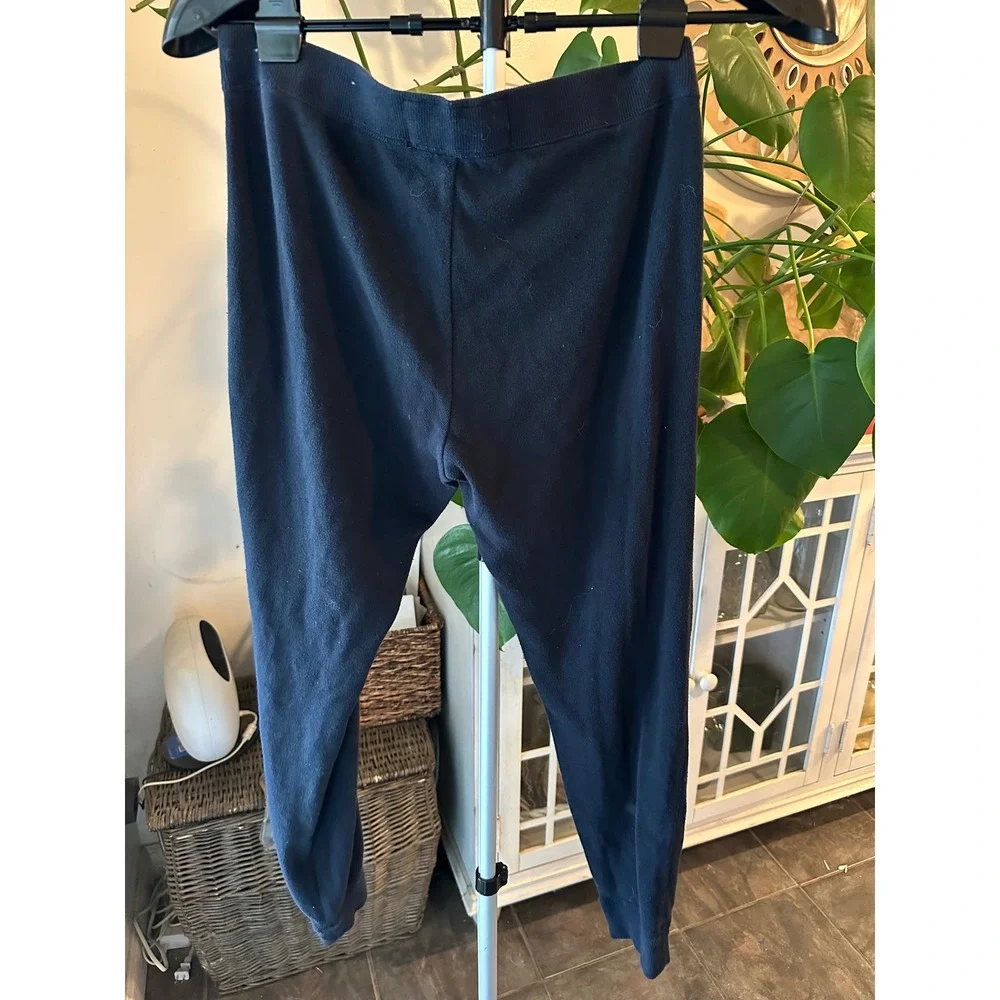 Abercrombie Kids Navy Blue Logo Joggers / Sweatpants -‎ Size Large (L)